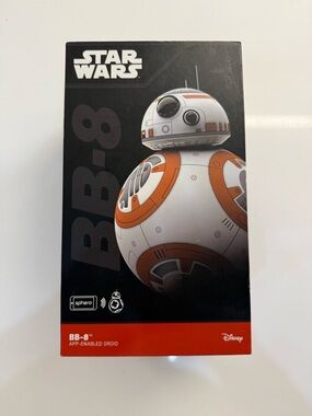 Star Wars BB-8 Droid Toy - White, Orange & Black
